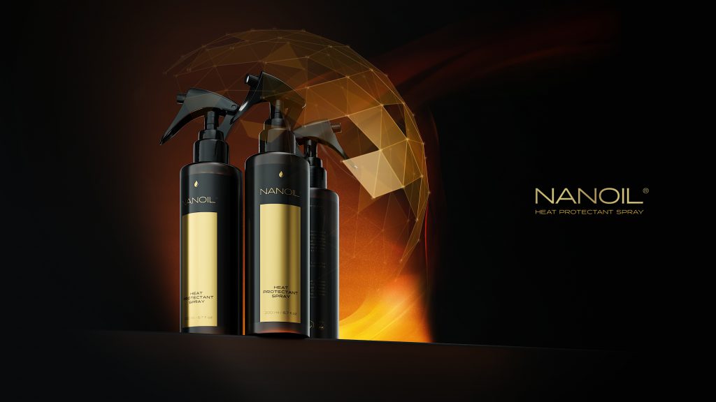 Nanoil термозащитен спрей за коса