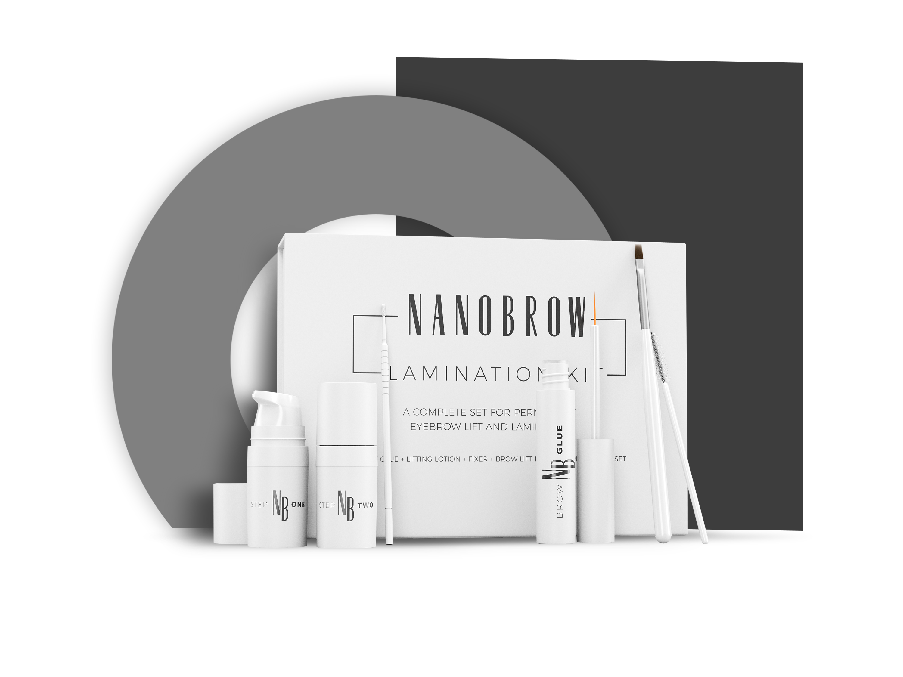 Nanobrow Lamination Kit. Станете Професионалист в Ламинирането на Вежди у Дома!