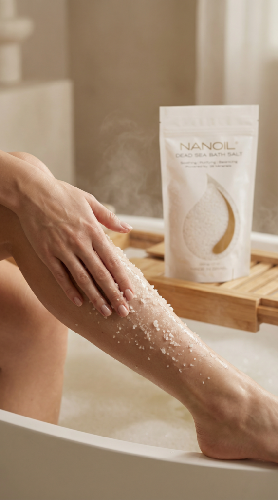 морска сол от мъртво море nanoil